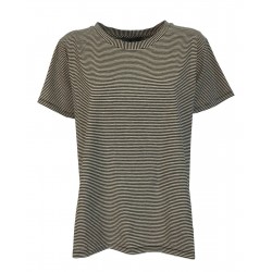NEIRAMI striped half sleeve...