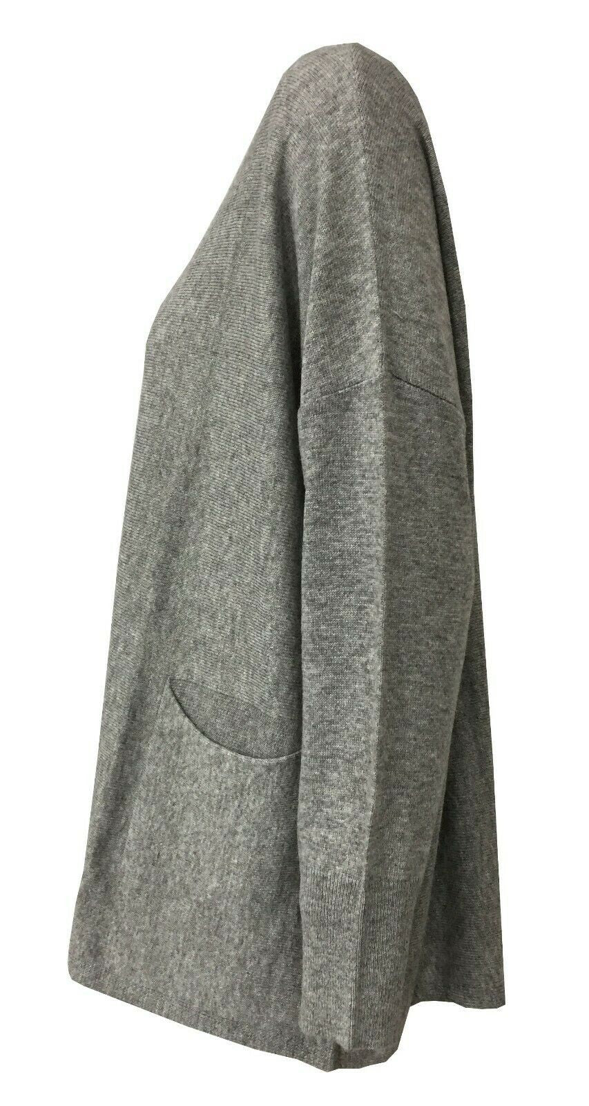 LA FEE MARABOUTEE maglia donna girocollo over manica lunga FC5111 MADE IN ITALY