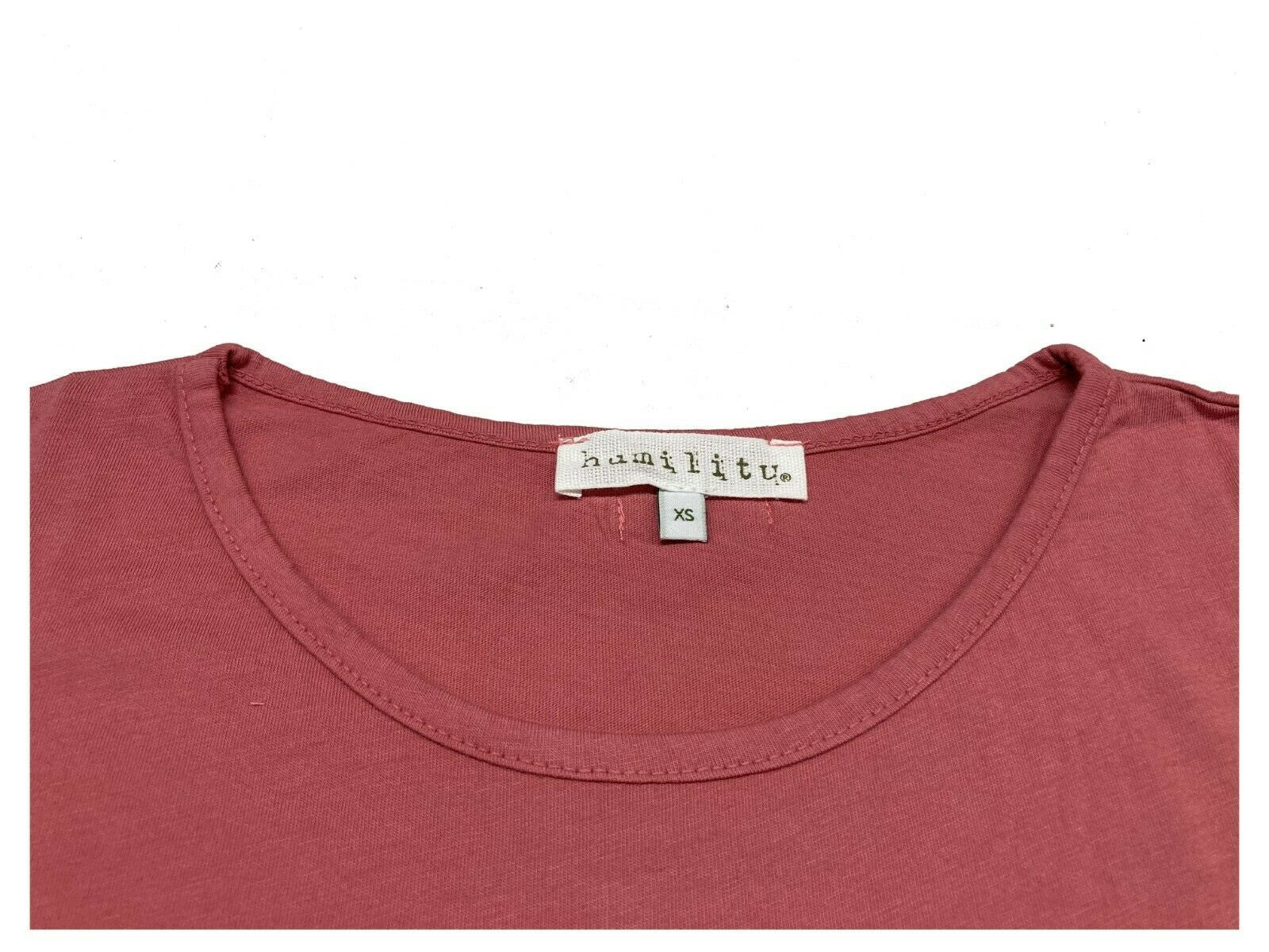 HUMILITY t-shirt donna mezza manica girocollo art HA-TS-ALEXANNE 100% cotone MADE IN ITALY