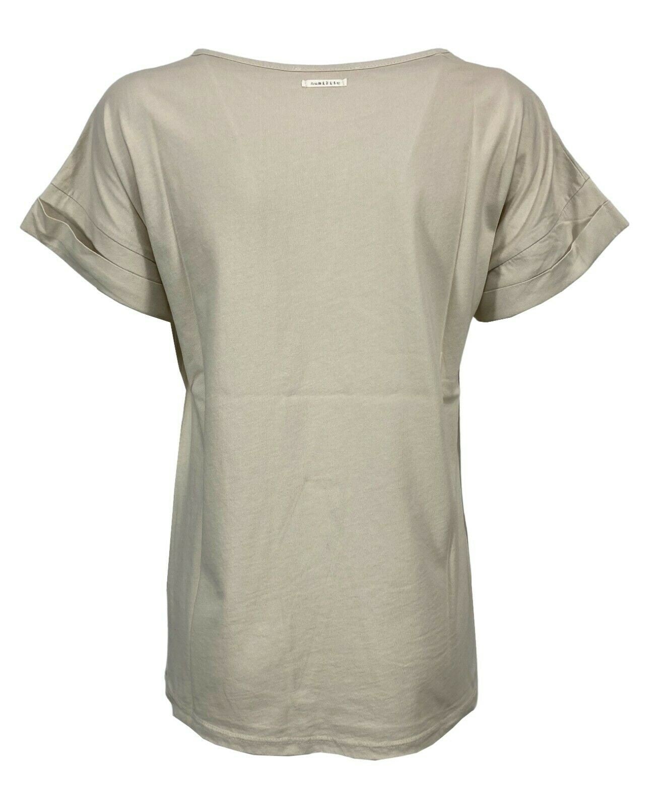 HUMILITY t-shirt donna mezza manica girocollo art HA-TS-ALEXANNE 100% cotone MADE IN ITALY