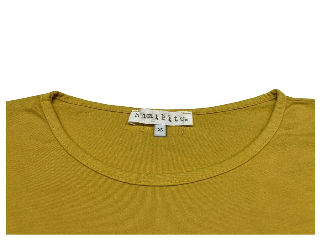 HUMILITY t-shirt donna mezza manica girocollo art HA-TS-ALEXANNE 100% cotone MADE IN ITALY