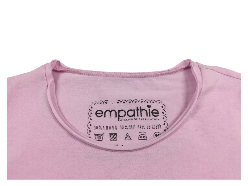 EMPATHIE T-shirt donna mezza manica mod S2100101 100% cotone MADE IN ITALY
