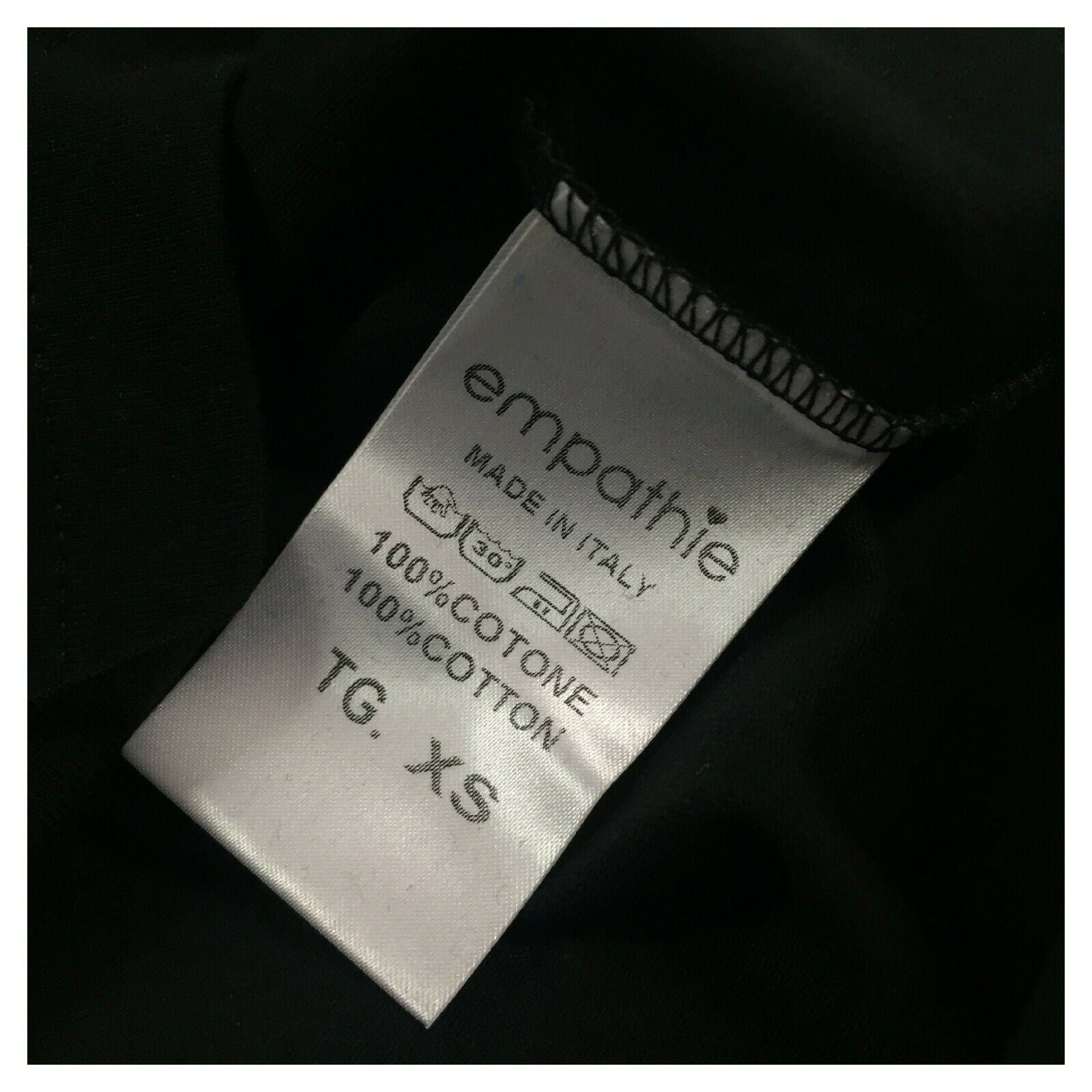 EMPATHIE T-shirt donna mezza manica mod S2100104 100% cotone MADE IN ITALY