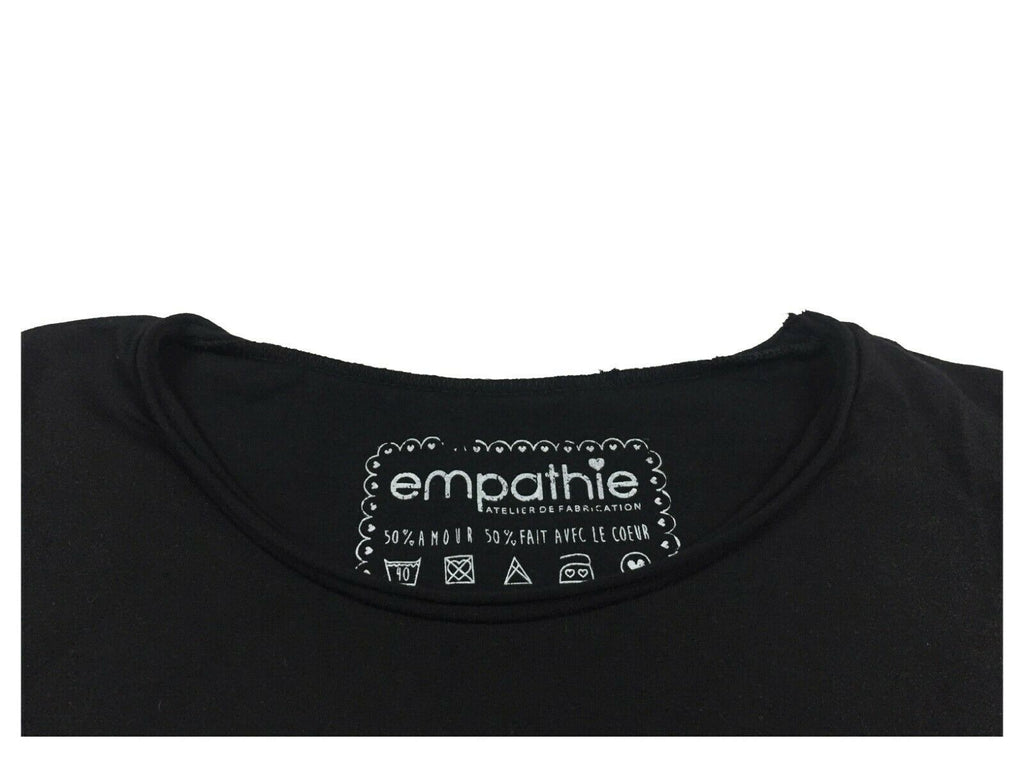 EMPATHIE T-shirt donna mezza manica mod S2100105 100% cotone MADE IN ITALY