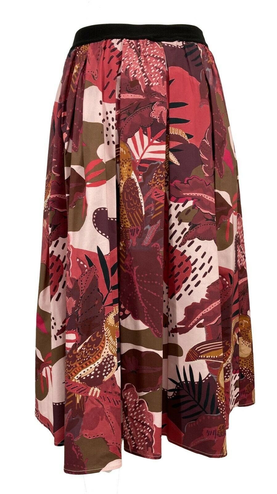 MYTHS gonna donna fantasia bordeaux/rosa/fango 21D90 413 MADE IN ITALY