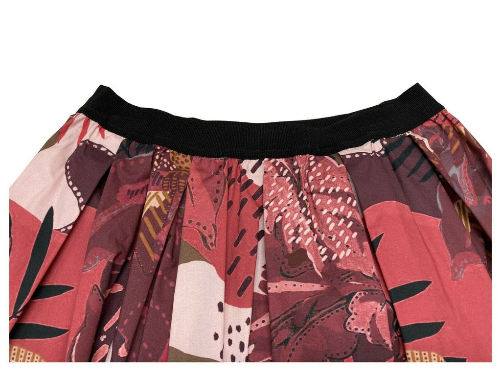 MYTHS gonna donna fantasia bordeaux/rosa/fango 21D90 413 MADE IN ITALY