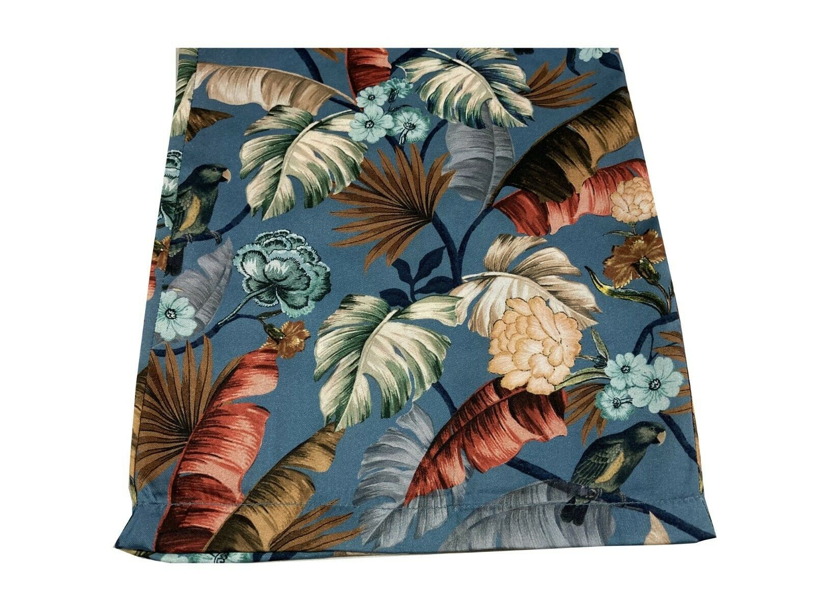 LA FEE MARABOUTEE pantalone donna fantasia celeste/fiori art FA-PA-LAUDE MADE IN ITALY