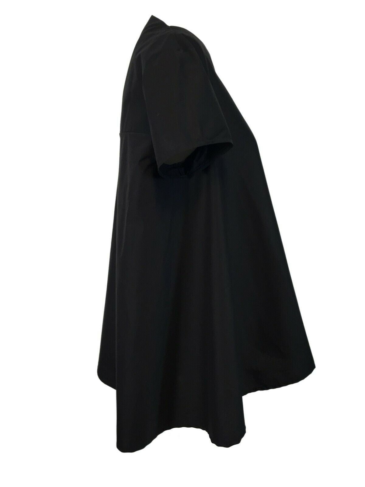 HUMILITY 1949 blusa donna mezza manica asimmetrica over art HA-TO-ARIANE MADE IN ITALY