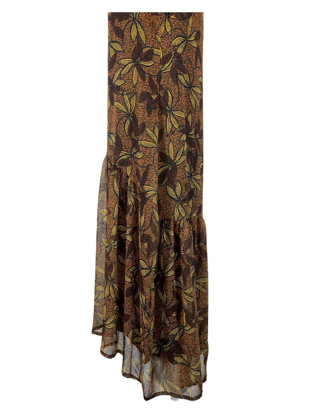 LA FEE MARABOUTEE abito donna fantasia nero/moro/lurex art FA-RO-LIBRE MADE IN ITALY