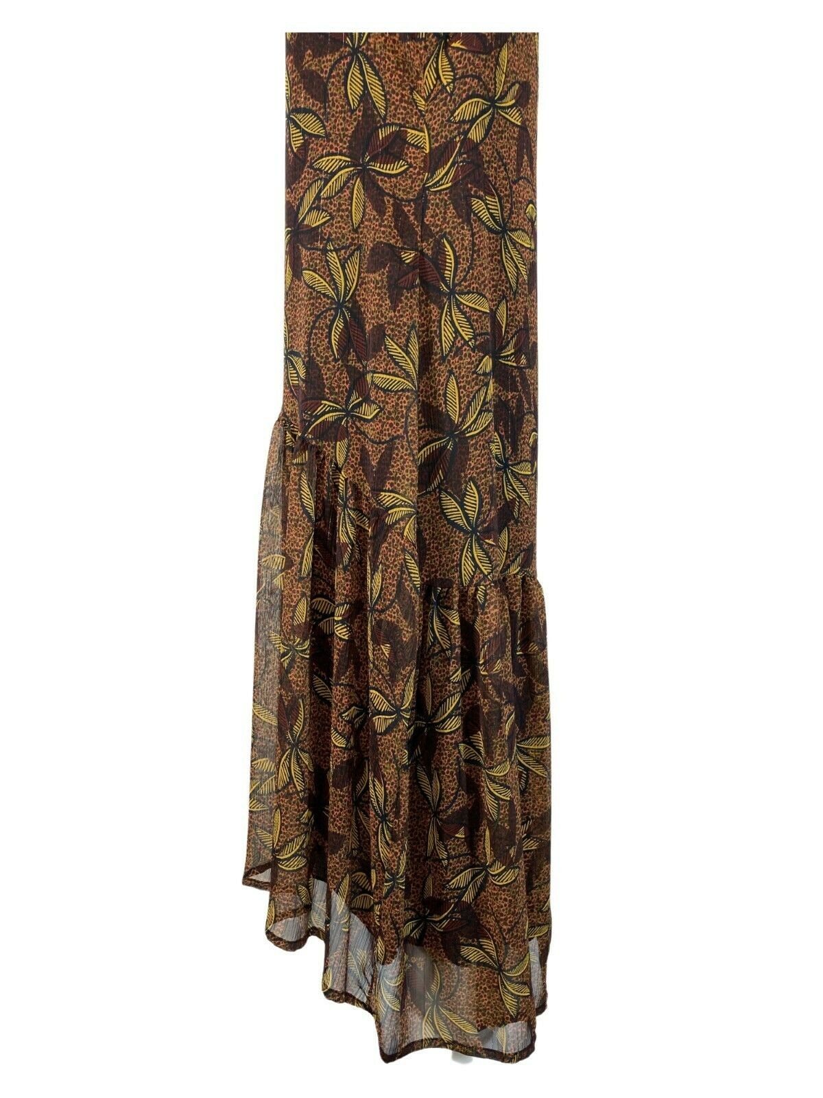 LA FEE MARABOUTEE abito donna fantasia nero/moro/lurex art FA-RO-LIBRE MADE IN ITALY