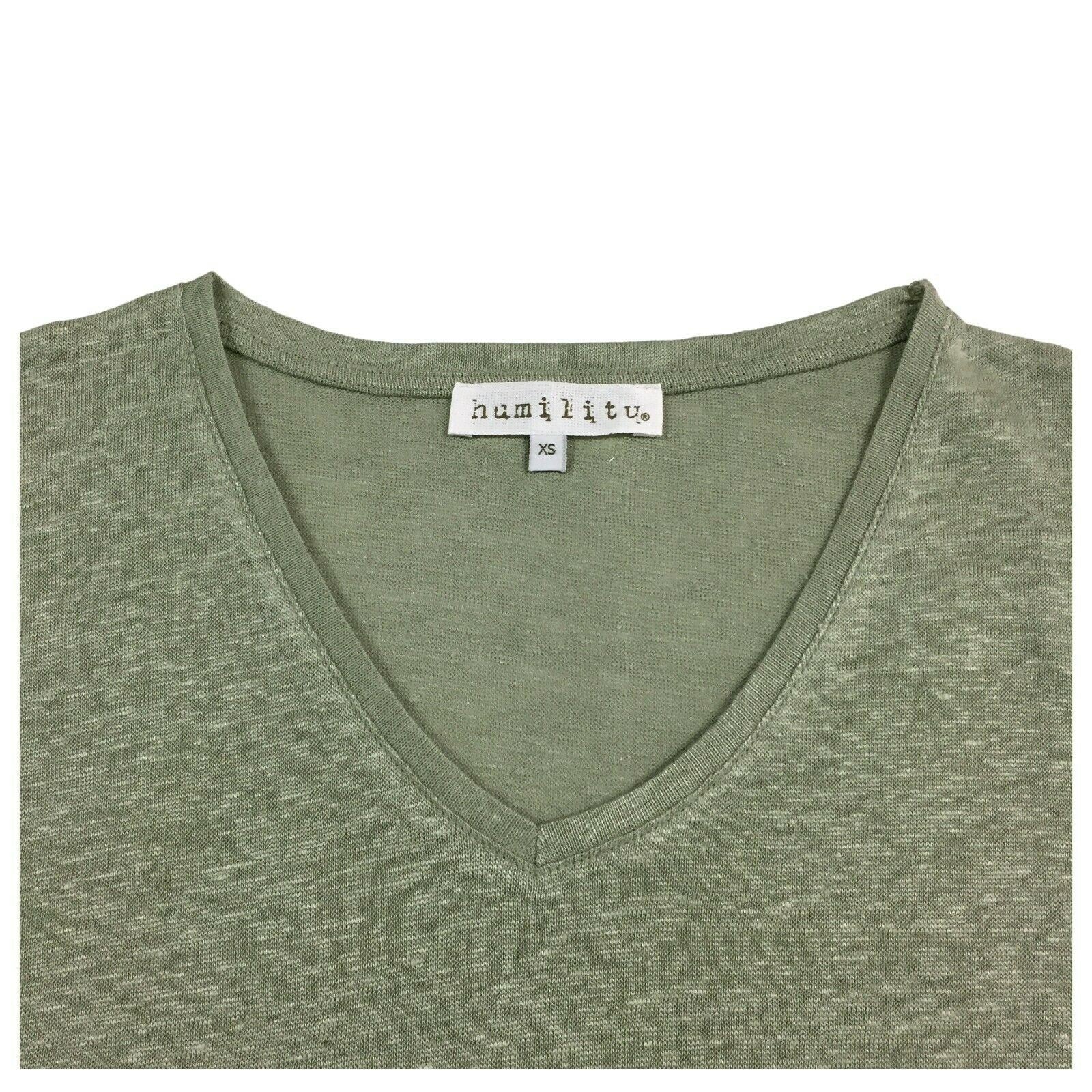 HUMILITY 1949 t-shirt donna HA-TS-HACINA 100% lino