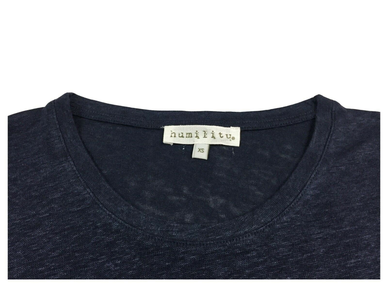 HUMILITY 1949 t-shirt donna mezza manica scollo tondo HA-TS-AUDRAY 100% lino