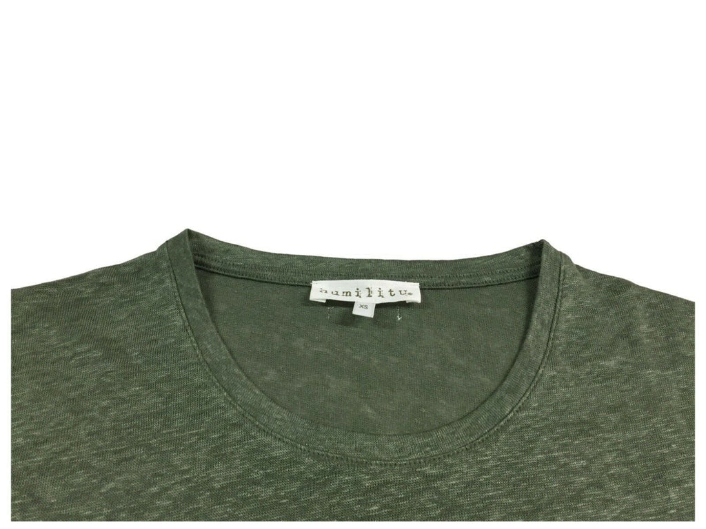 HUMILITY 1949 t-shirt donna mezza manica scollo tondo HA-TS-AUDRAY 100% lino