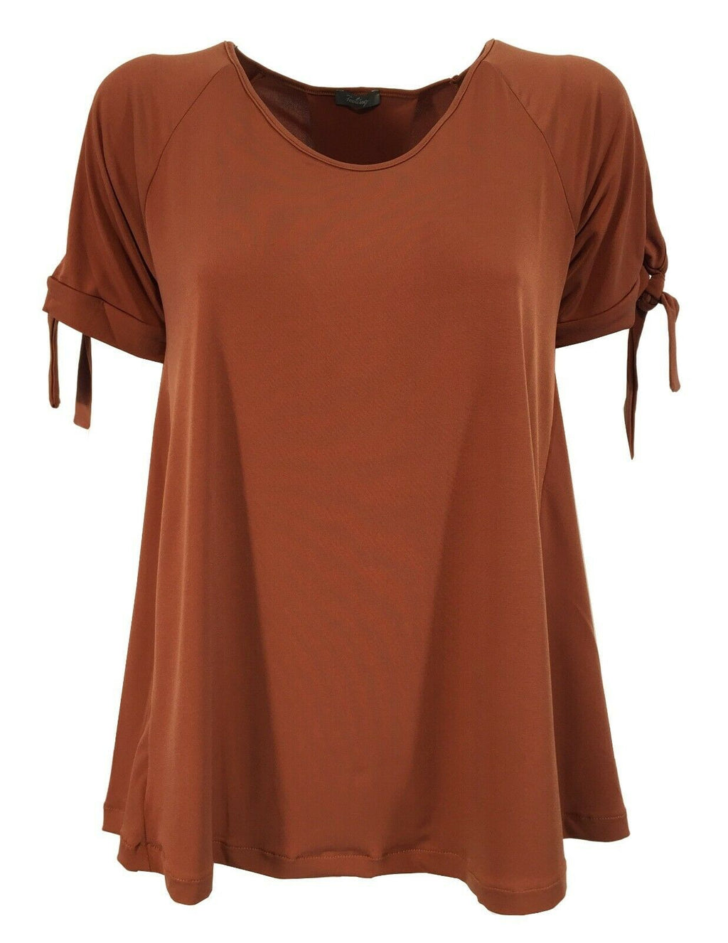 FEELING by JUSTMINE t-shirt donna svasata unita art E2658686 UNITO MADE IN ITALY