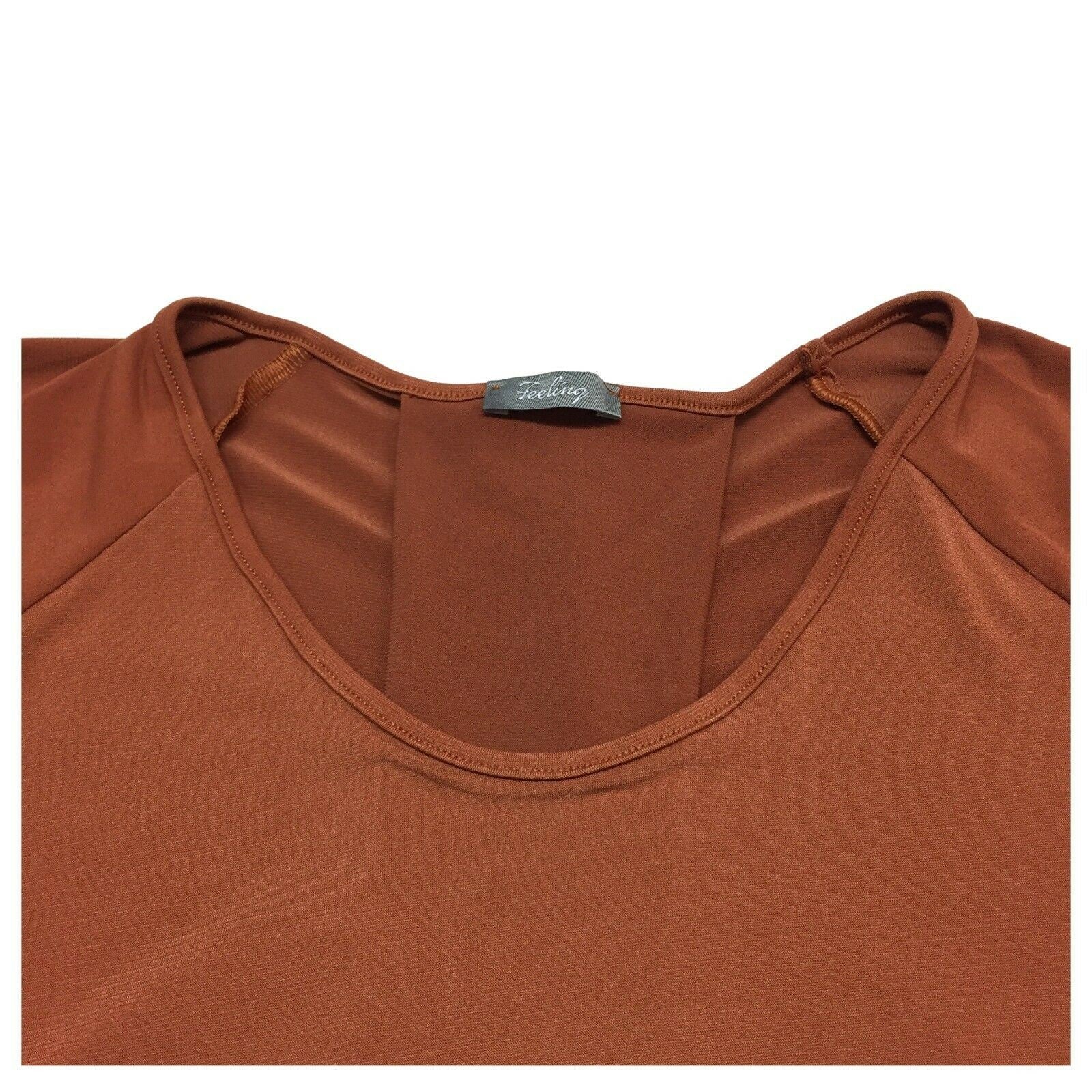 FEELING by JUSTMINE t-shirt donna svasata unita art E2658686 UNITO MADE IN ITALY