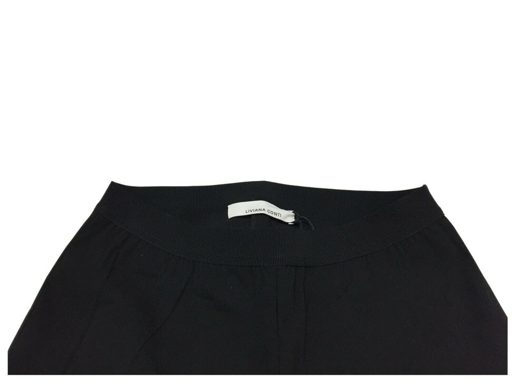 LIVIANA CONTI pantalone donna modello leggings tessuto bengalina CNTR20 MADE IN ITALY