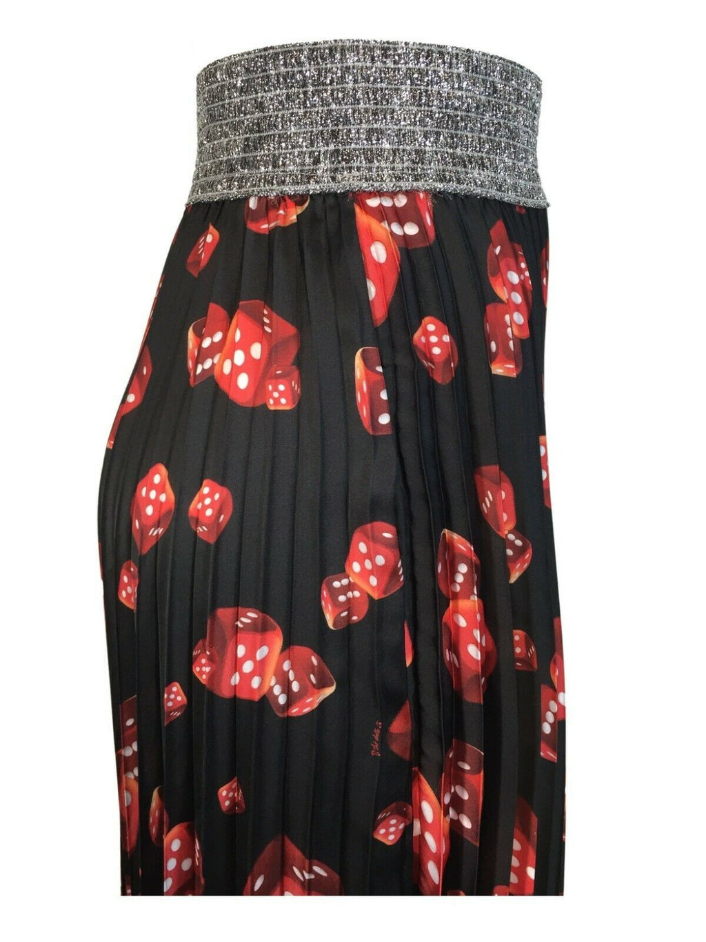 IL THE DELLE 5 gonna donna plissé art LILY 56ST 100% poliestere MADE IN ITALY