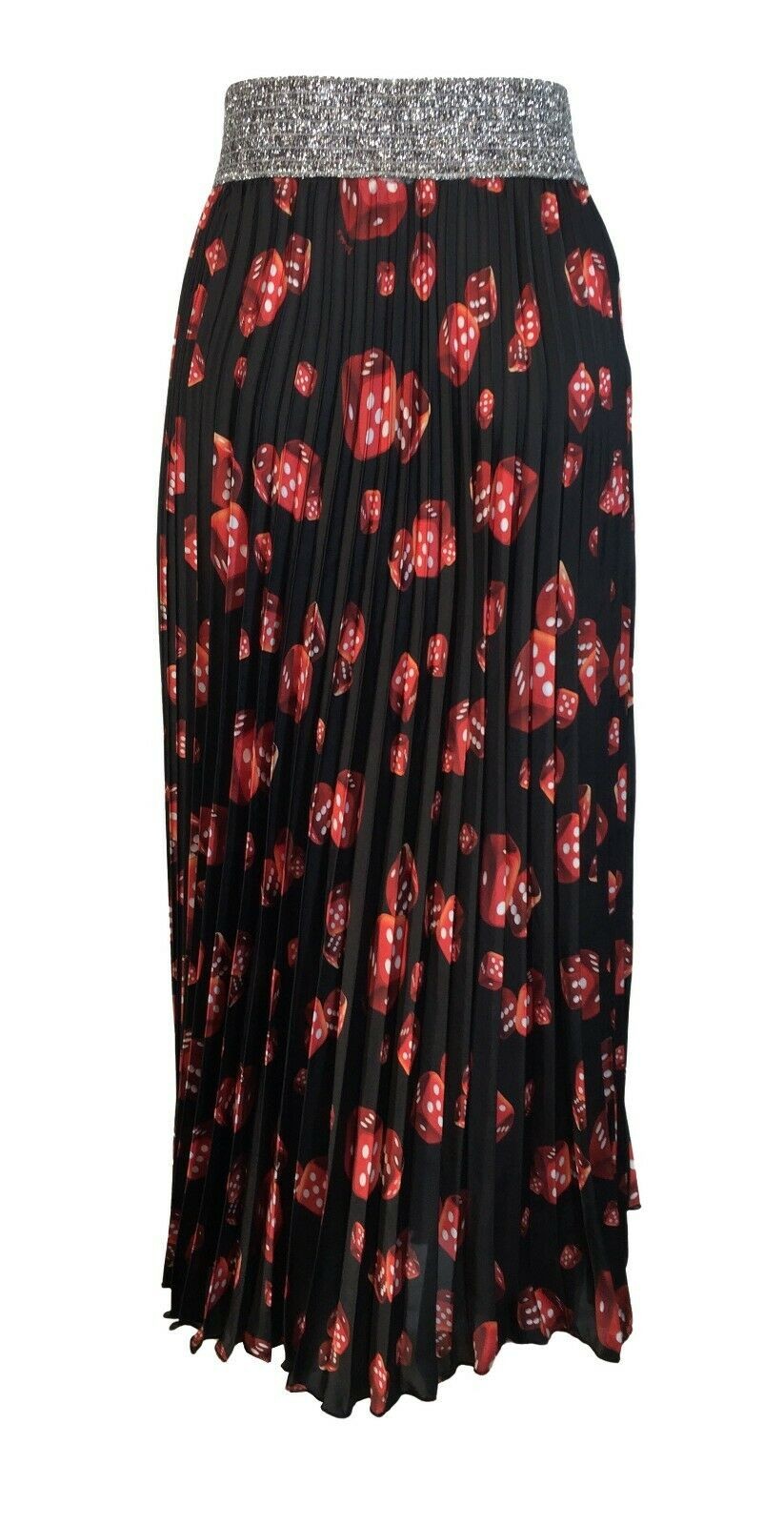 IL THE DELLE 5 gonna donna plissé art LILY 56ST 100% poliestere MADE IN ITALY