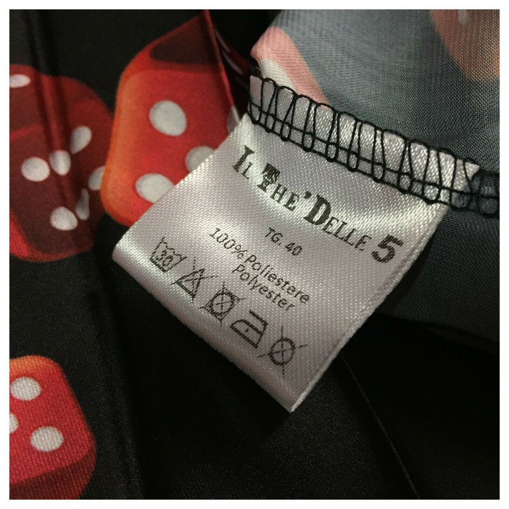 IL THE DELLE 5 gonna donna plissé art LILY 56ST 100% poliestere MADE IN ITALY