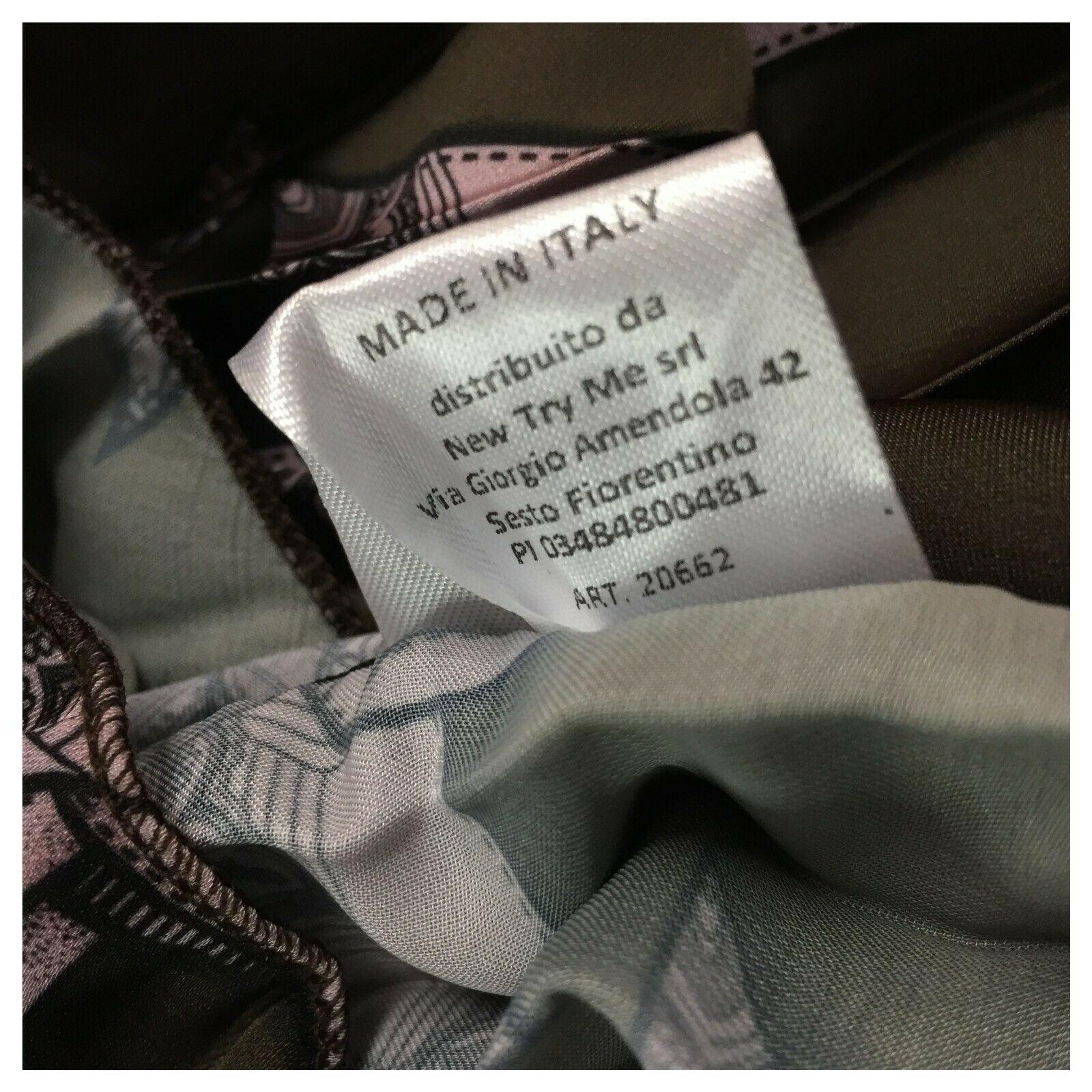 IL THE DELLE 5 gonna donna plissé art LILY 56ST 100% poliestere MADE IN ITALY