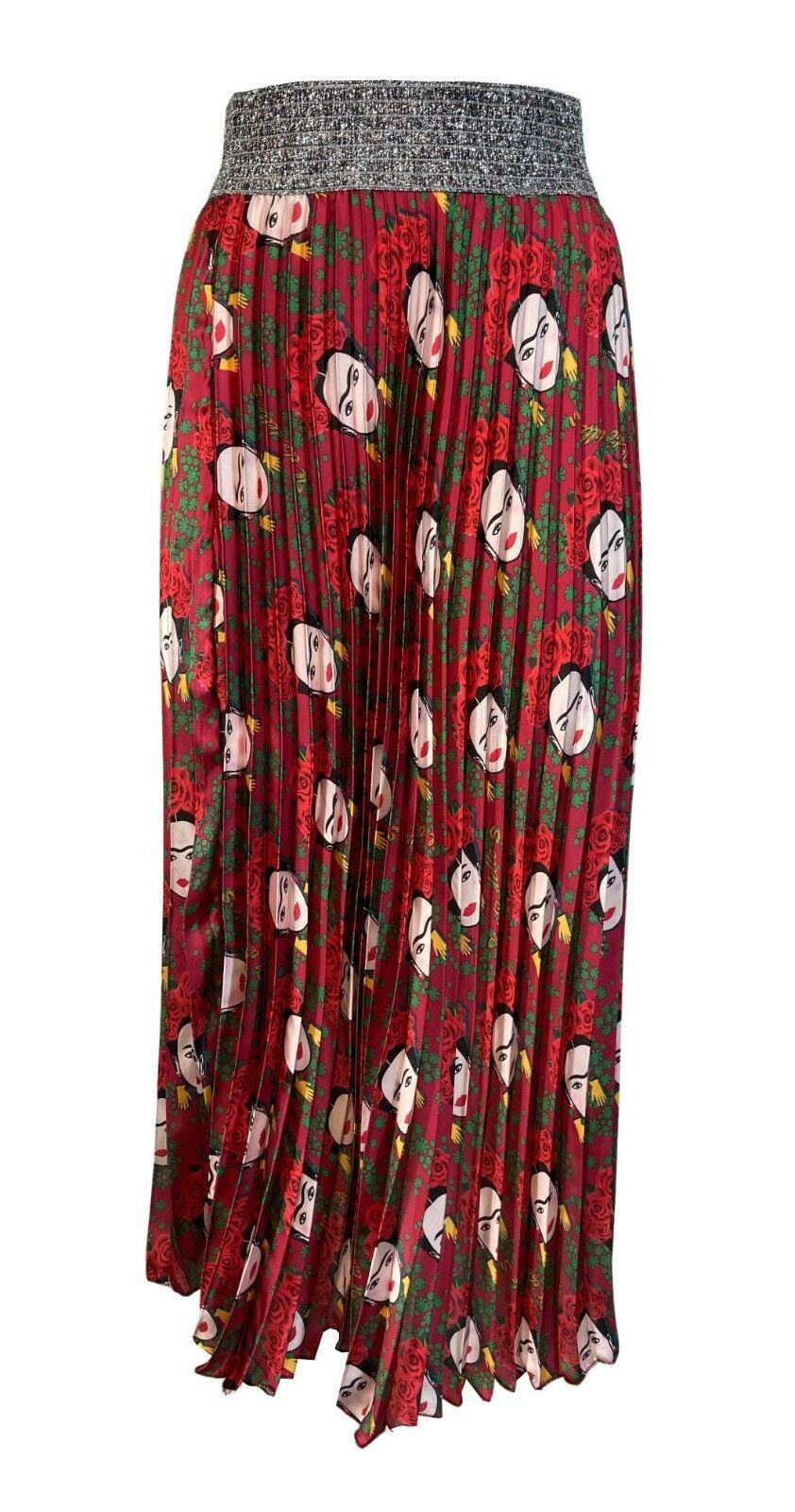 IL THE DELLE 5 gonna donna plissé art LILY 56ST 100% poliestere MADE IN ITALY