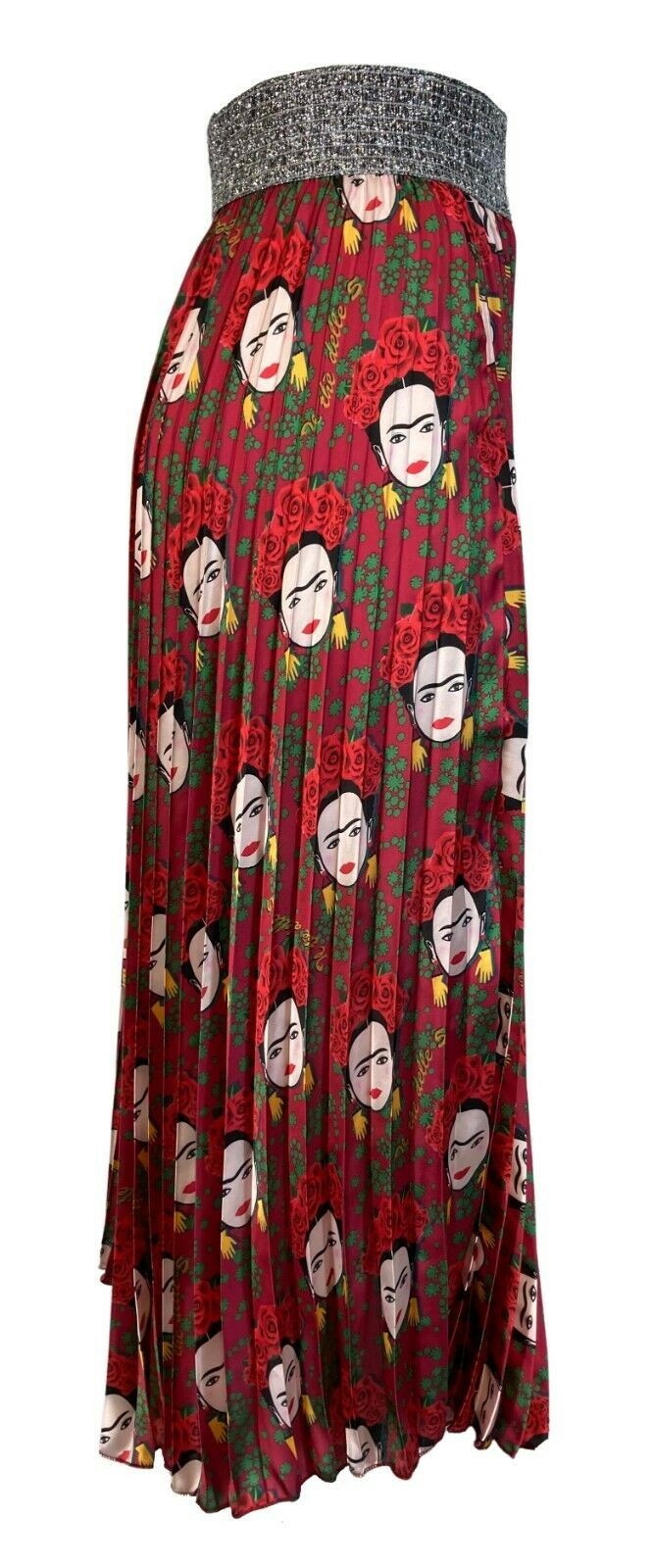 IL THE DELLE 5 gonna donna plissé art LILY 56ST 100% poliestere MADE IN ITALY