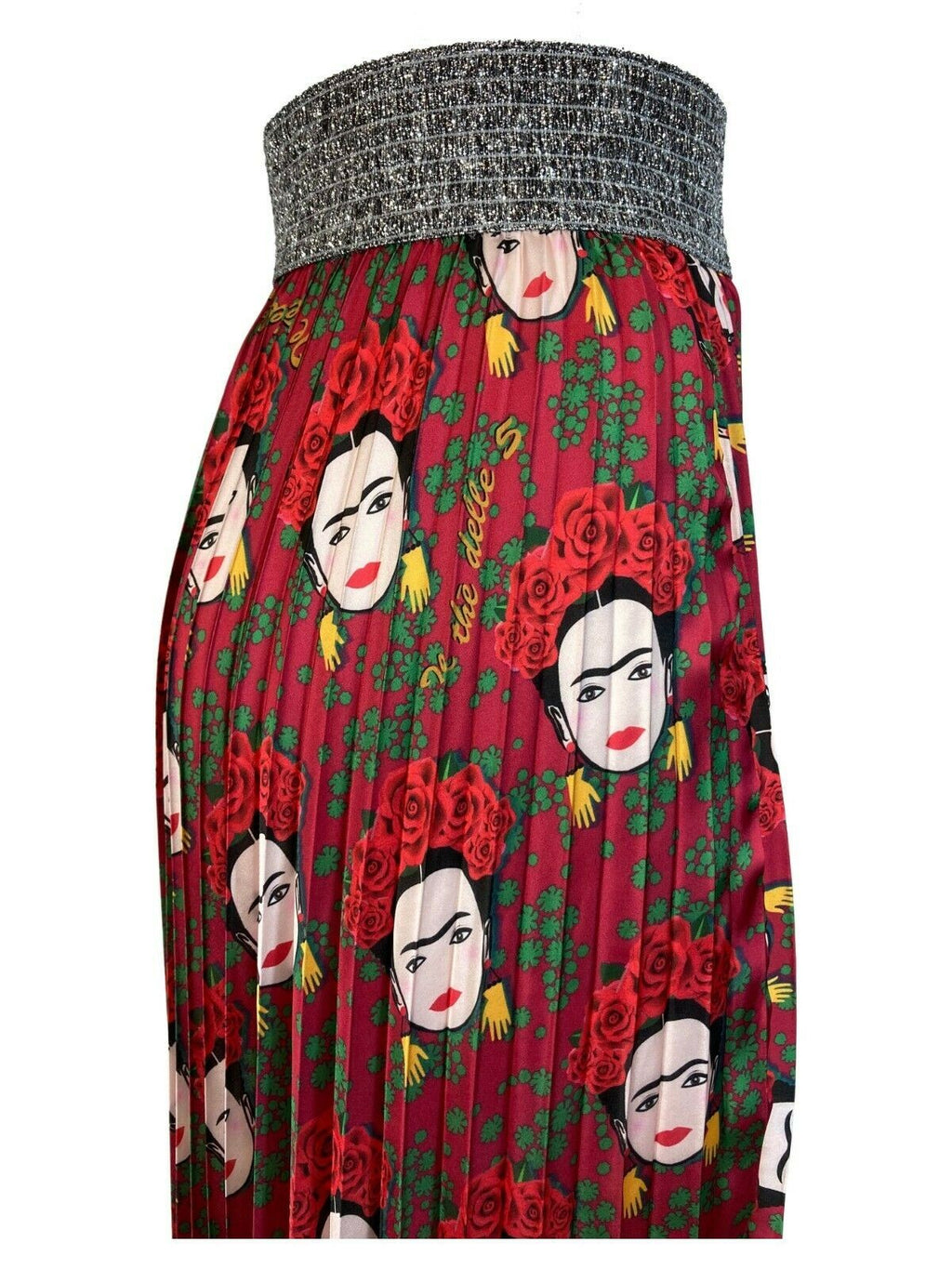 IL THE DELLE 5 gonna donna plissé art LILY 56ST 100% poliestere MADE IN ITALY