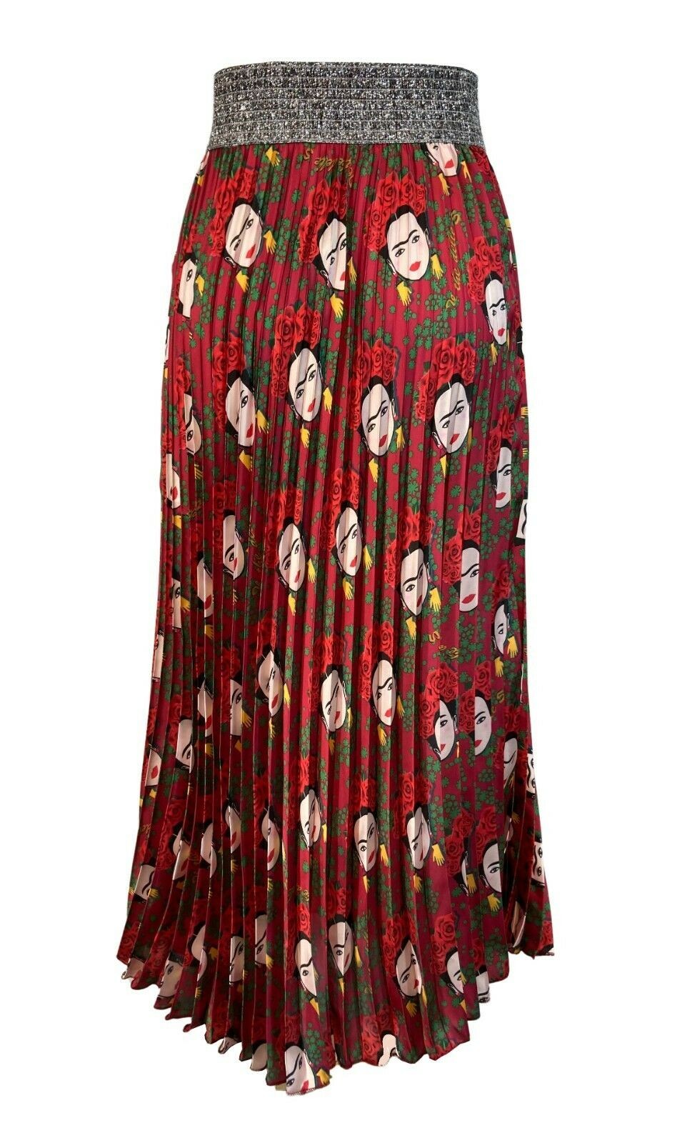 IL THE DELLE 5 gonna donna plissé art LILY 56ST 100% poliestere MADE IN ITALY