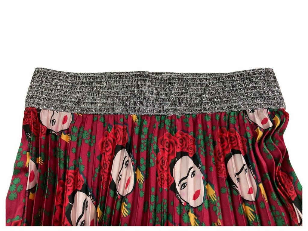 IL THE DELLE 5 gonna donna plissé art LILY 56ST 100% poliestere MADE IN ITALY