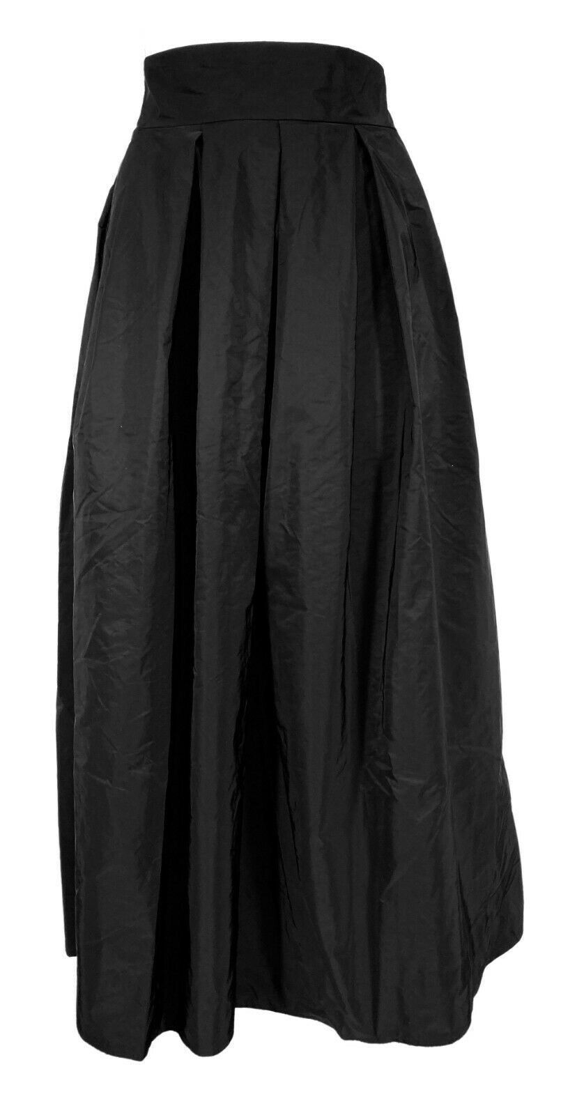 HUMILITY 1949 gonna nera taffettà art HB2157 MADE IN ITALY