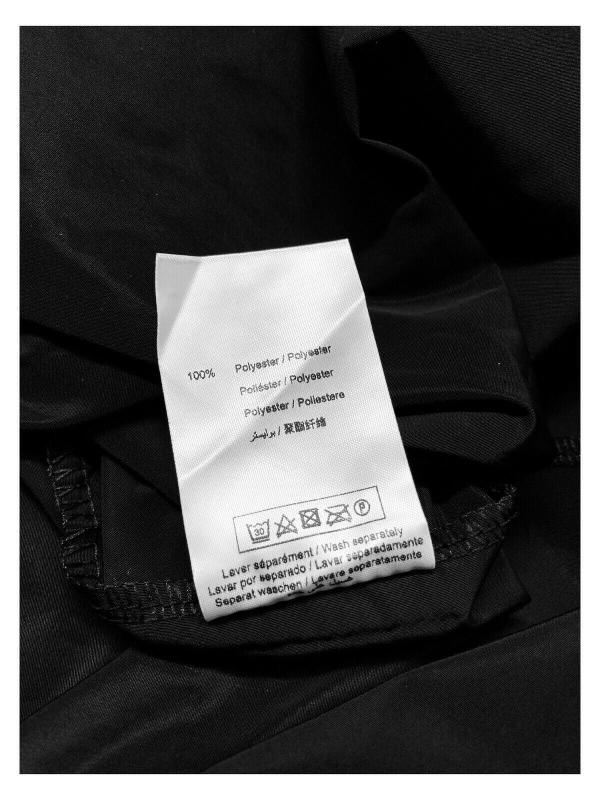 HUMILITY 1949 gonna nera taffettà art HB2157 MADE IN ITALY