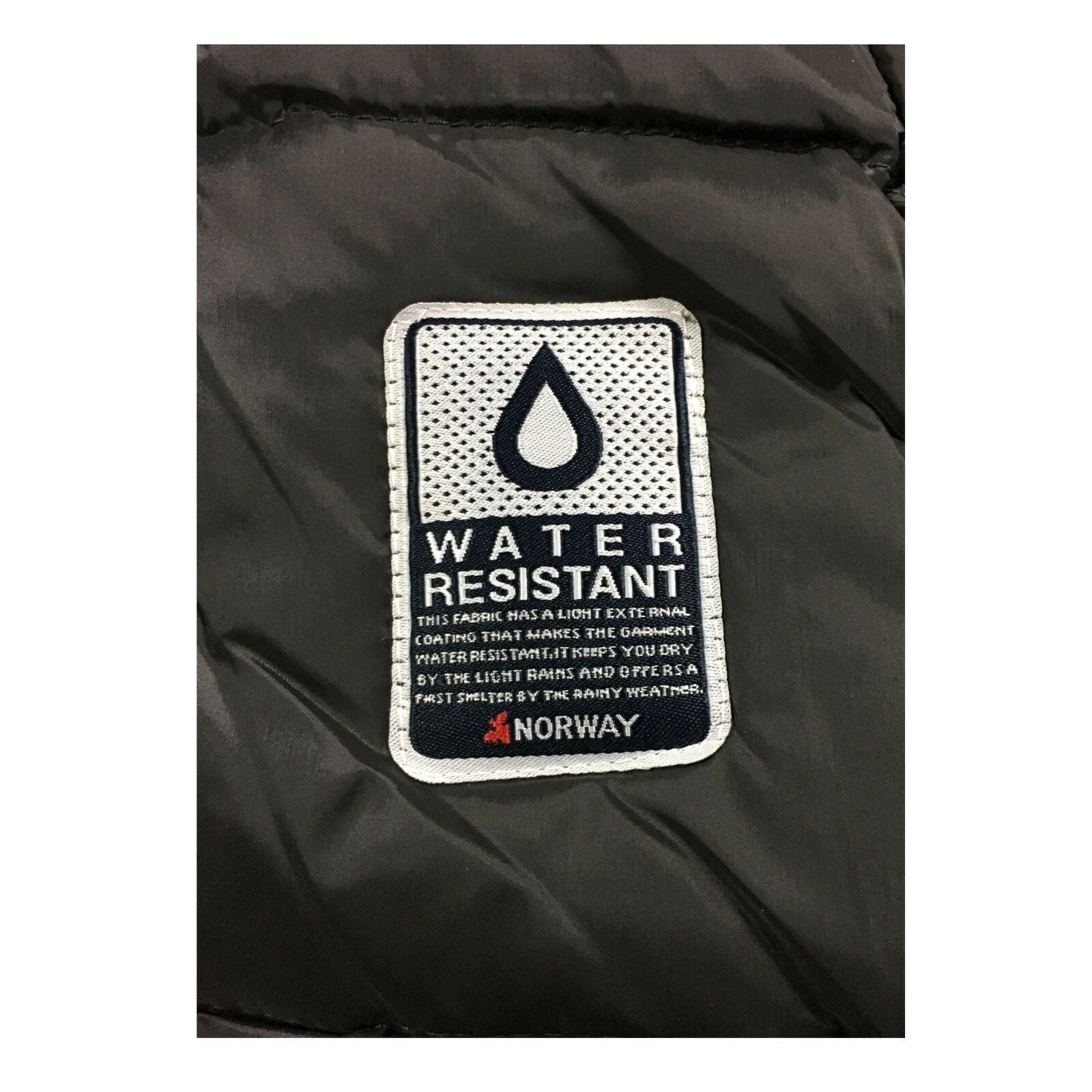 NORWAY giaccone donna rosso con cappuccio fisso in piuma mod MARTHA 85712