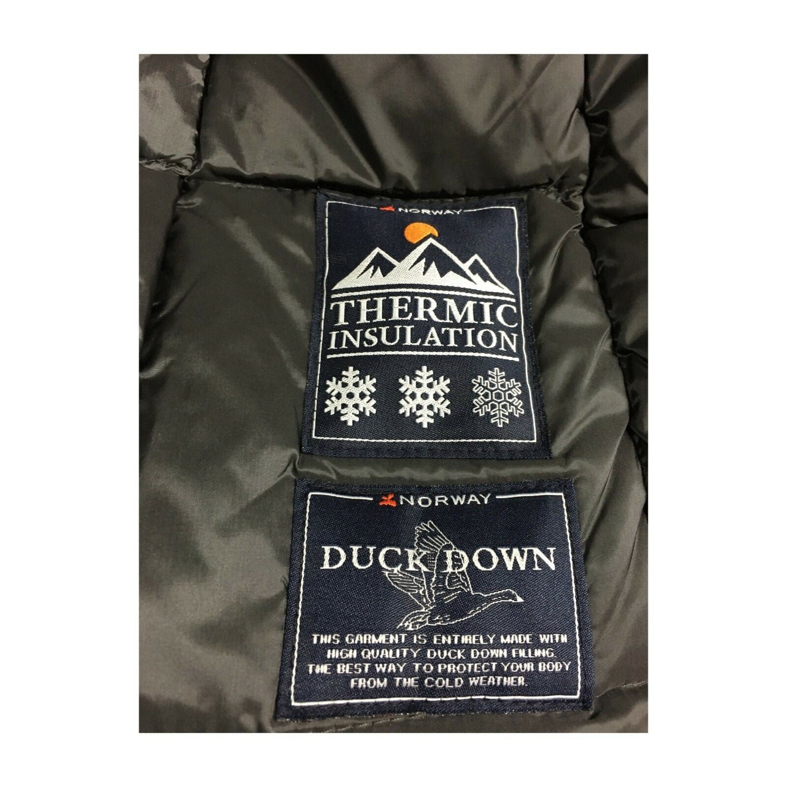 NORWAY giaccone donna rosso con cappuccio fisso in piuma mod MARTHA 85712