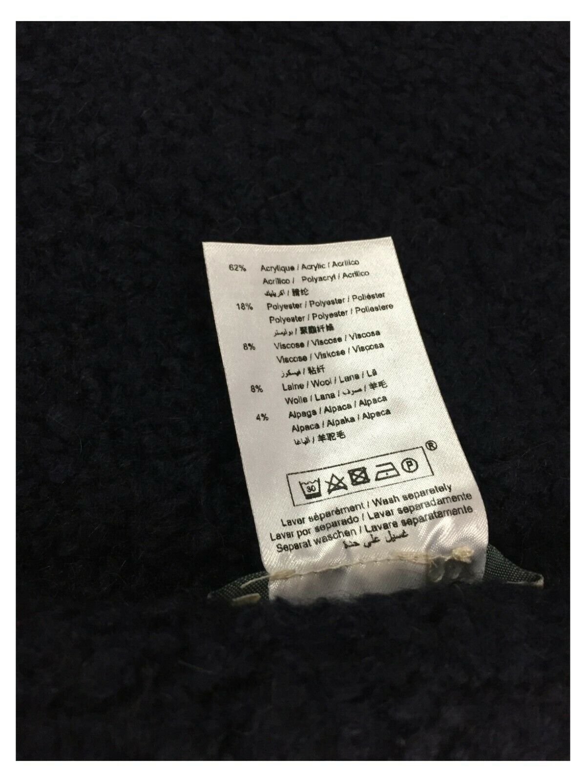 HUMILITY 1949 sciarpa donna bouclé art HB-AT-MIDORI MADE IN ITALY