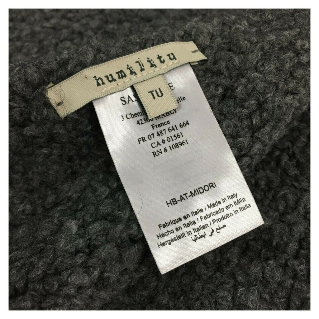 HUMILITY 1949 sciarpa donna bouclé art HB-AT-MIDORI MADE IN ITALY
