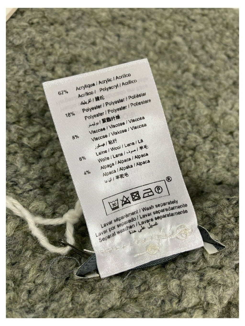 HUMILITY 1949 sciarpa donna bouclé art HB-AT-MIDORI MADE IN ITALY