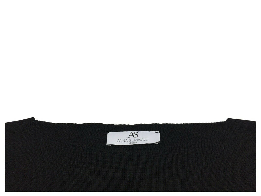 ANNA SERAVALLI maglia donna girocollo art S1044 50% lana 50% acrilico MADE IN ITALY
