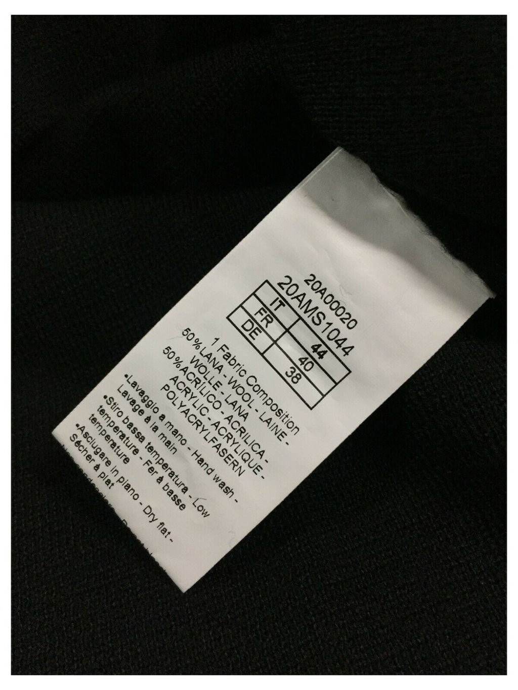 ANNA SERAVALLI maglia donna girocollo art S1044 50% lana 50% acrilico MADE IN ITALY