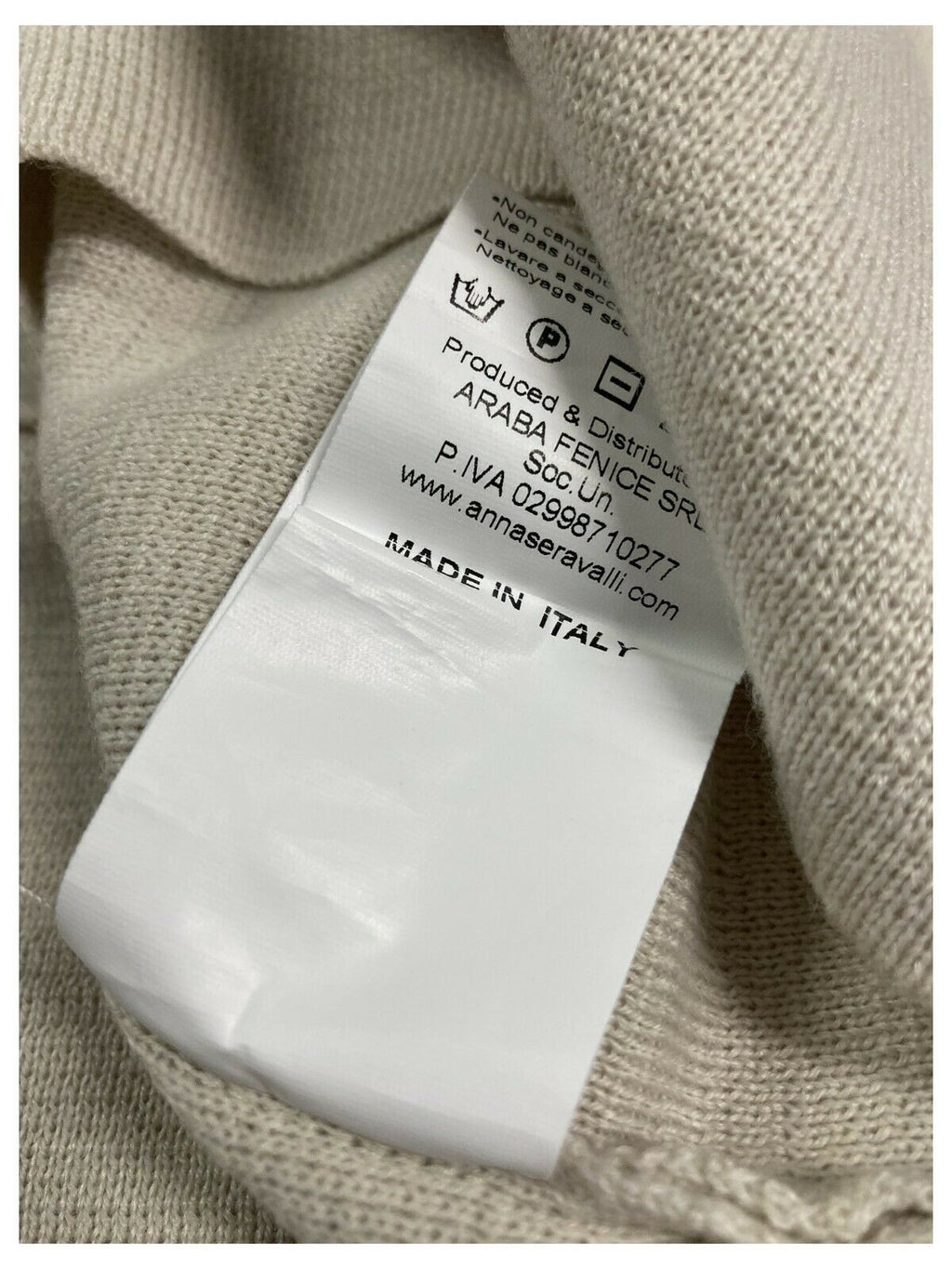 ANNA SERAVALLI maglia donna girocollo art S1044 50% lana 50% acrilico MADE IN ITALY