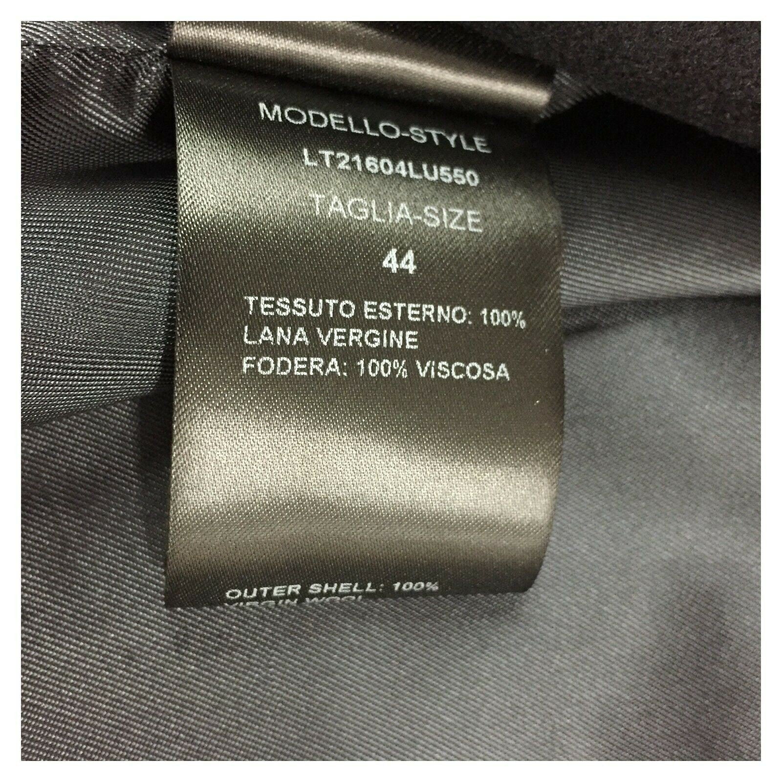 LUCREZIA T giaccone donna doppiopetto blu art LT21604LU550 100% lana MADE IN ITALY