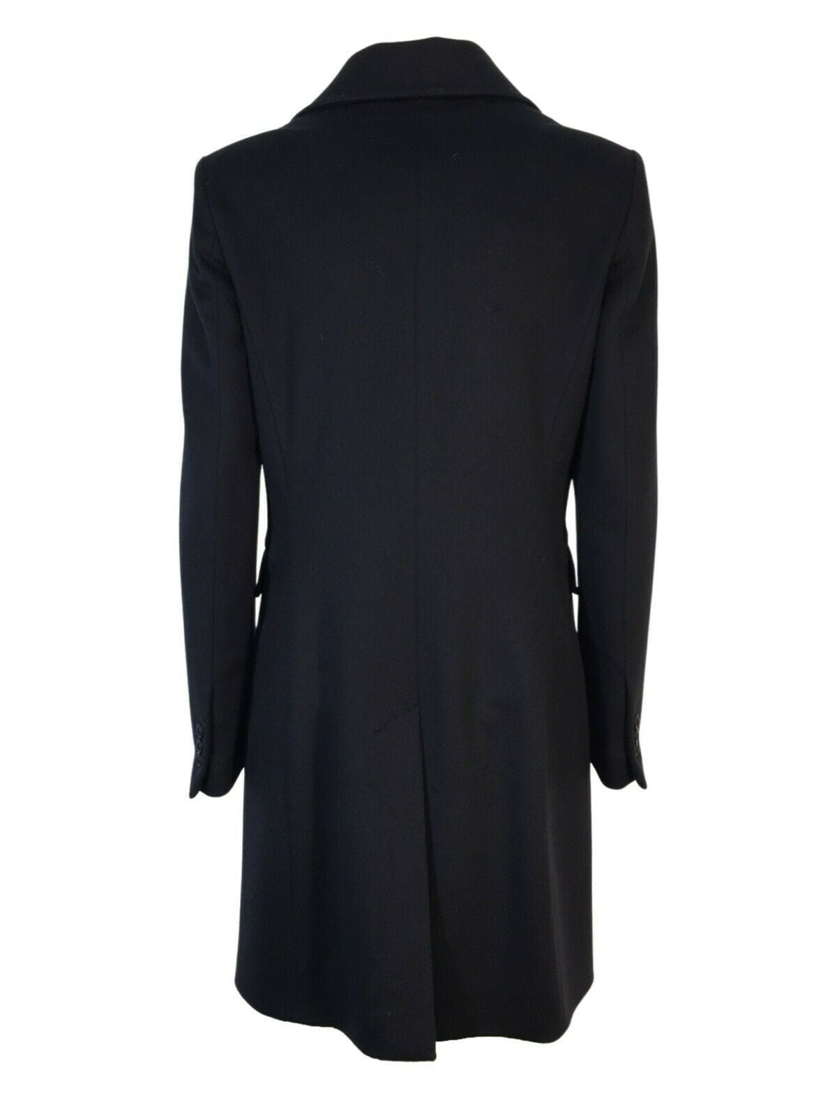 LUCREZIA T cappotto donna monopetto 2 bottoni slim art L21704LU550 100% lana MADE IN ITALY