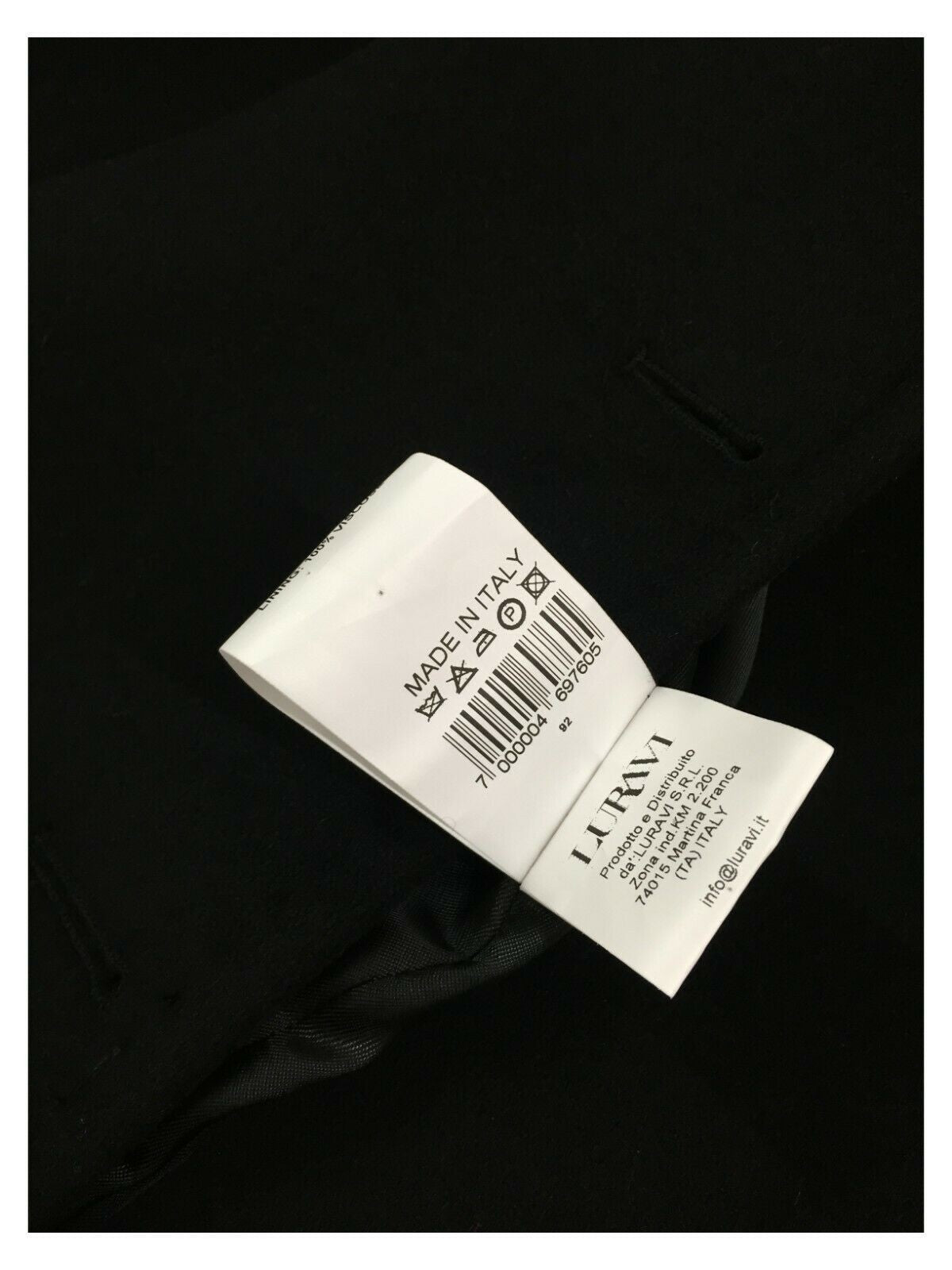 LUCREZIA T cappotto donna monopetto 2 bottoni slim art L21704LU550 100% lana MADE IN ITALY