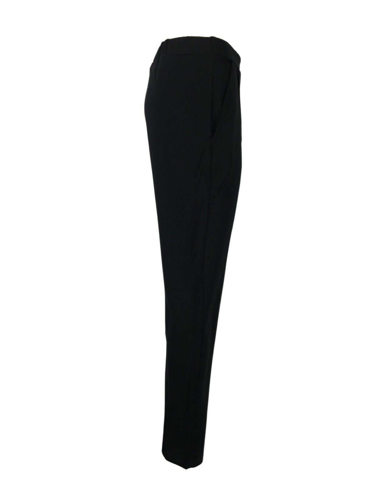 LA FEE MARABOUTEE pantalone jersey donna nero art FA-PA-MIRINA MADE IN ITALY