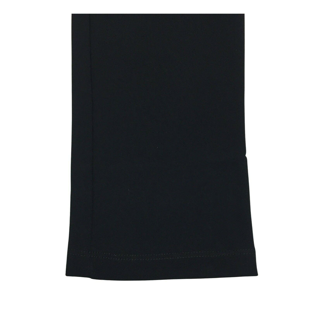 LA FEE MARABOUTEE pantalone jersey donna nero art FA-PA-MIRINA MADE IN ITALY