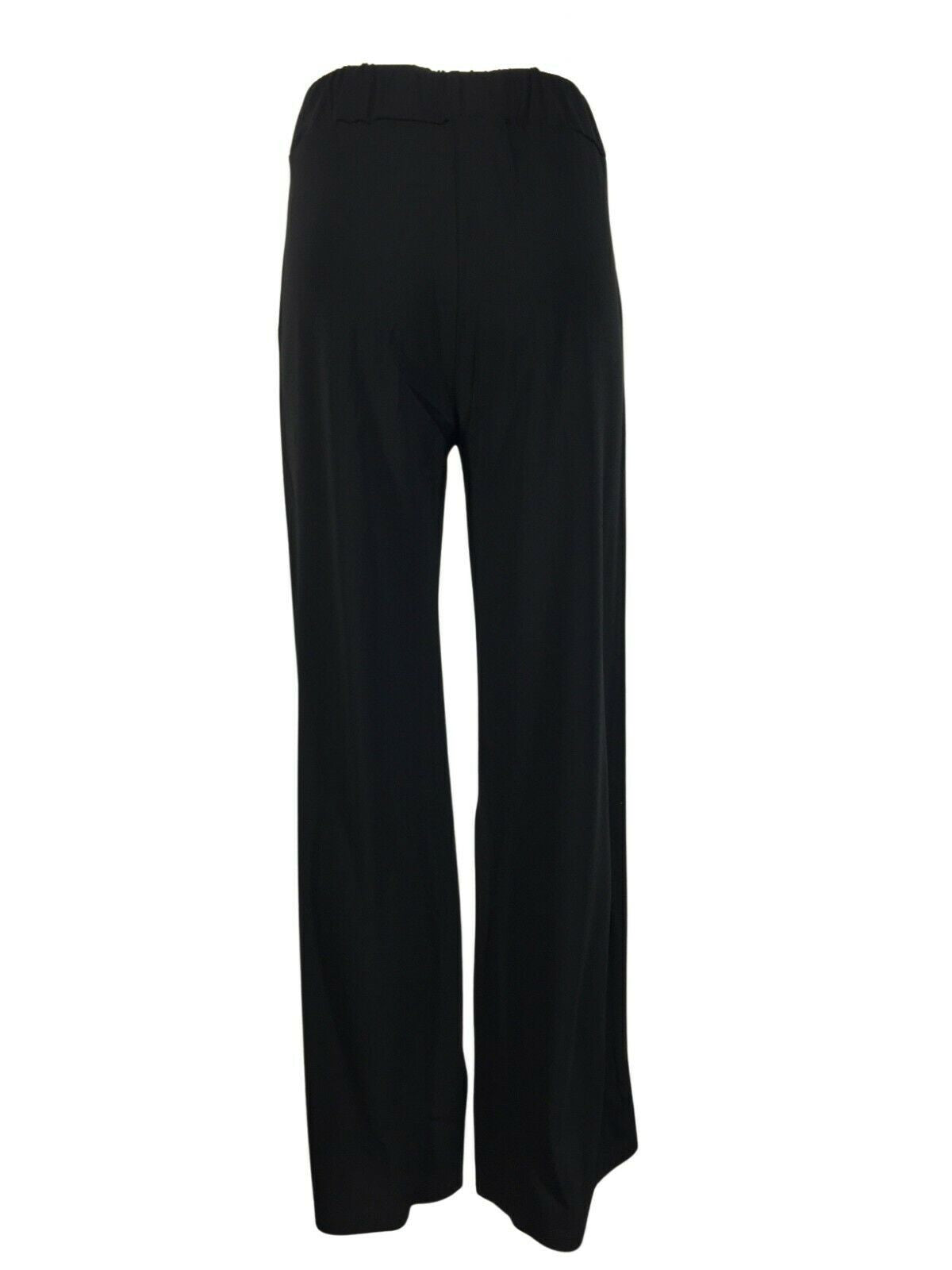 LA FEE MARABOUTEE pantalone donna jersey palazzo art FA-PA-MOUNA MADE IN ITALY