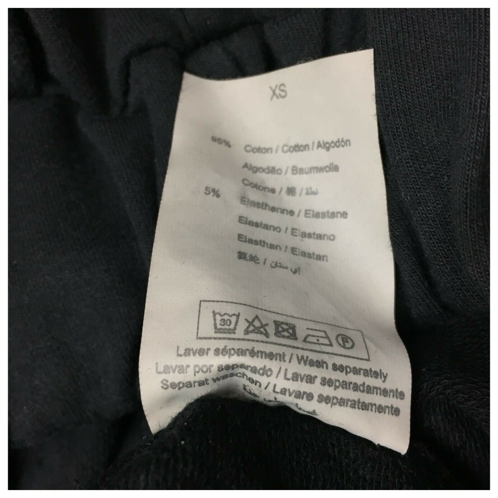 HUMILITY 1949 pantalone felpa garzata nero maxi-palazzo art HB-PA-MELODI MADE IN ITALY