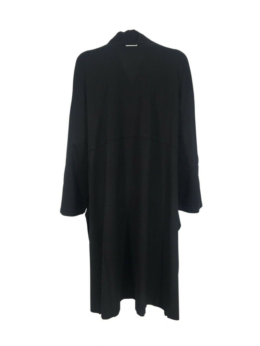 HUMILITY 1949 maxi cardigan donna nero punto milano art HB-VE-MARIBEL MADE IN ITALY