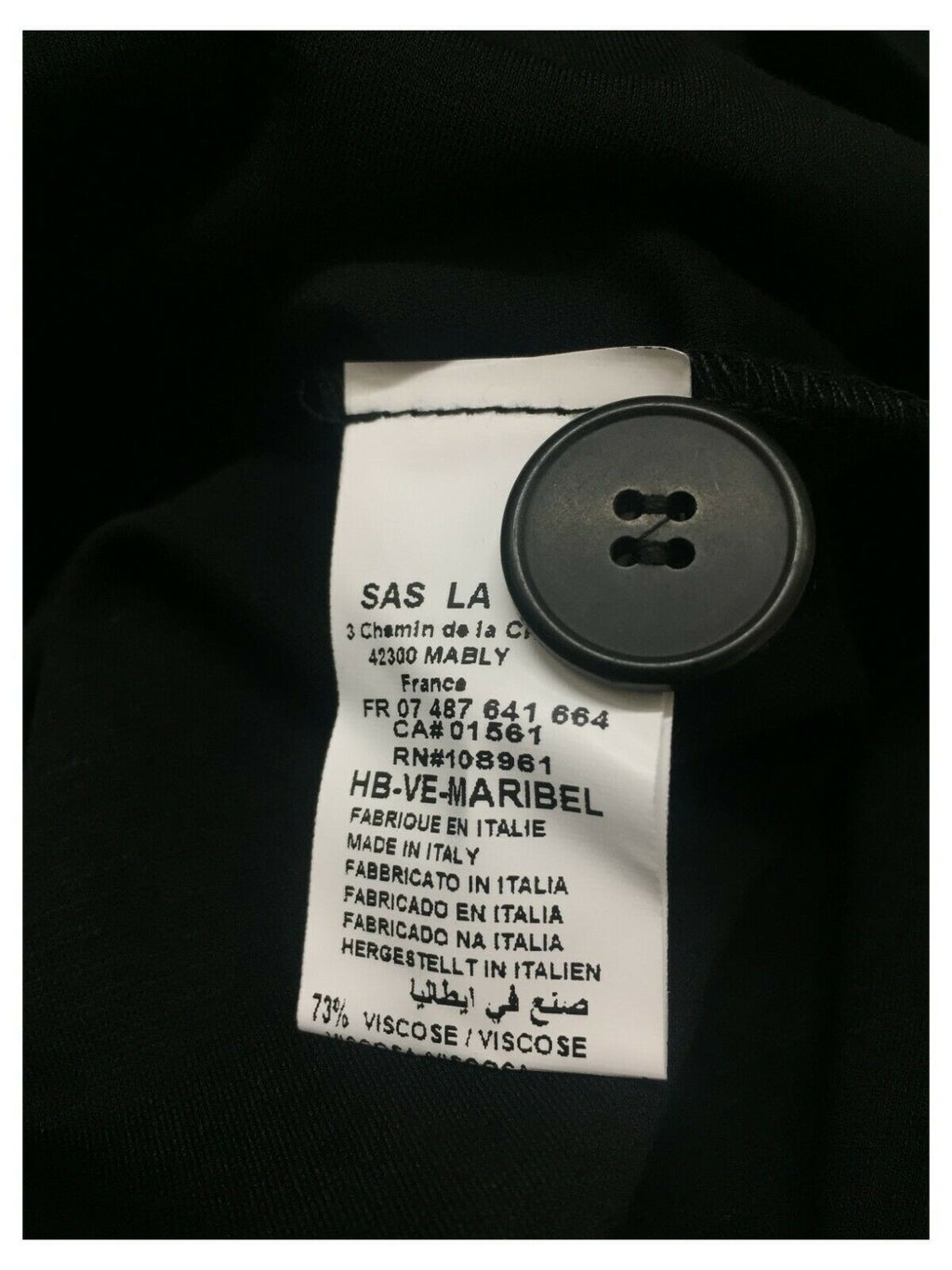 HUMILITY 1949 maxi cardigan donna nero punto milano art HB-VE-MARIBEL MADE IN ITALY