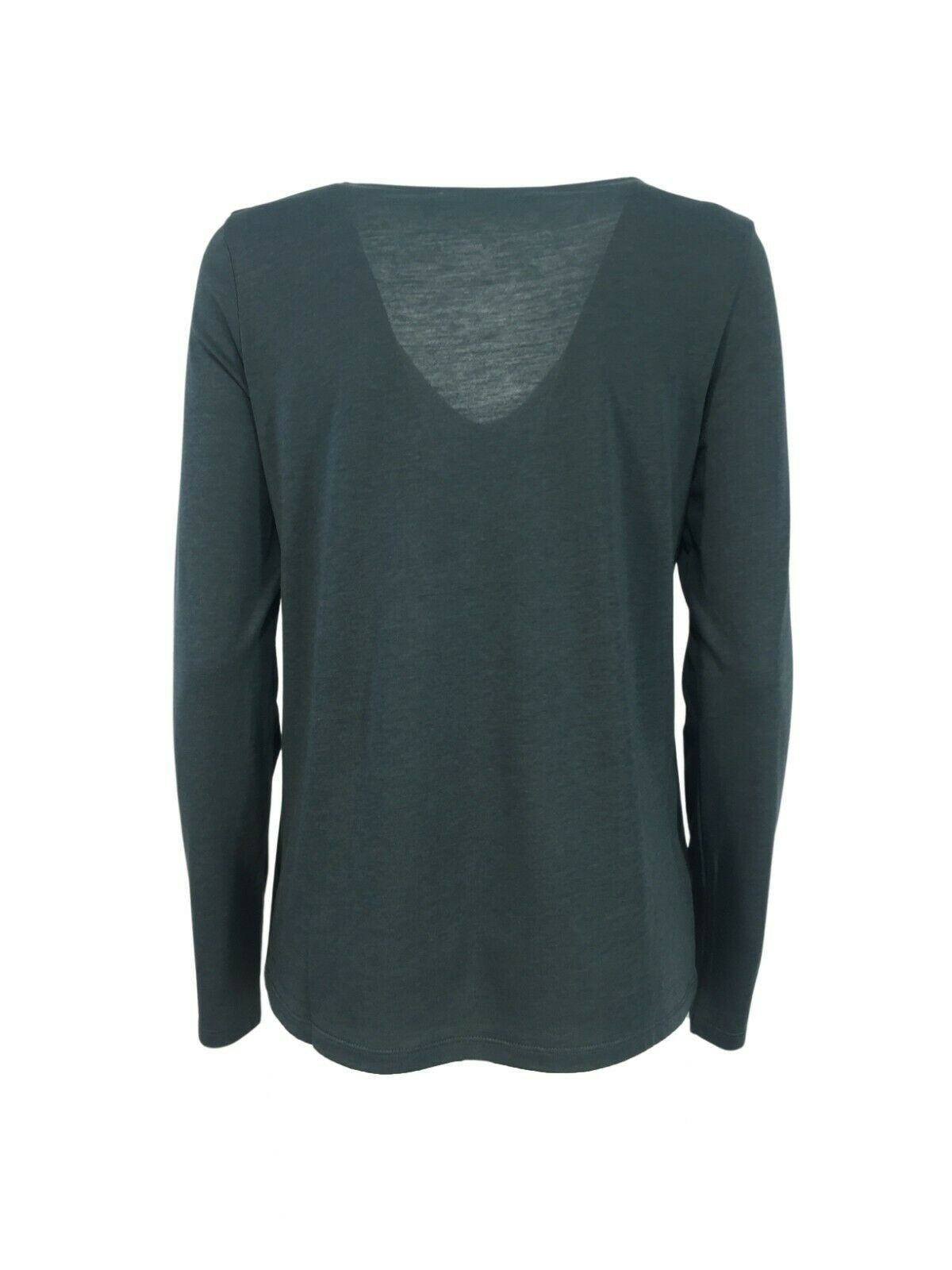 LA FEE MARABOUTEE t-shirt donna manica lunga collo a v  art FB-TS-CANIL MADE IN PORTUGAL