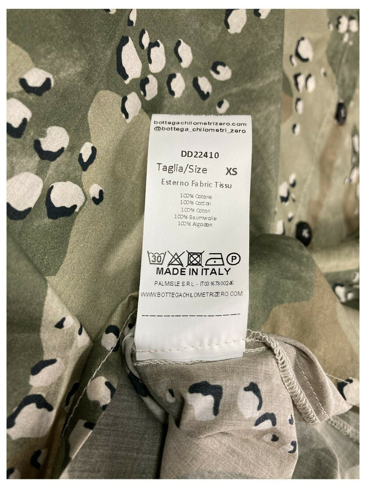 4.10 by BKØ camicia donna voile di cotone DD2410 FANTASIA 100% cotone MADE IN ITALY